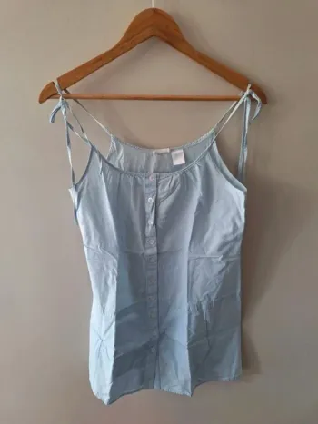 Tunique femme débardeur bleu So home 36