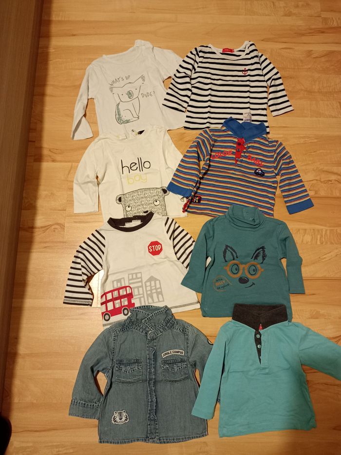Lot de vêtements garçon 1 an - photo numéro 2