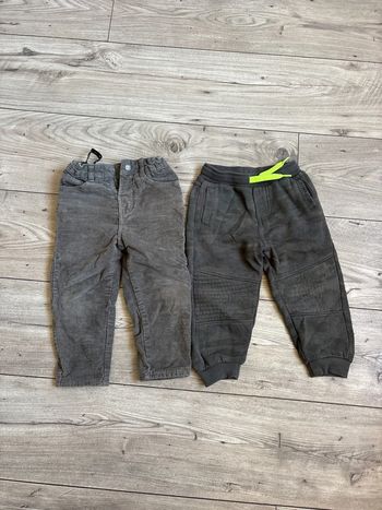Lot de 2 pantalons garçon