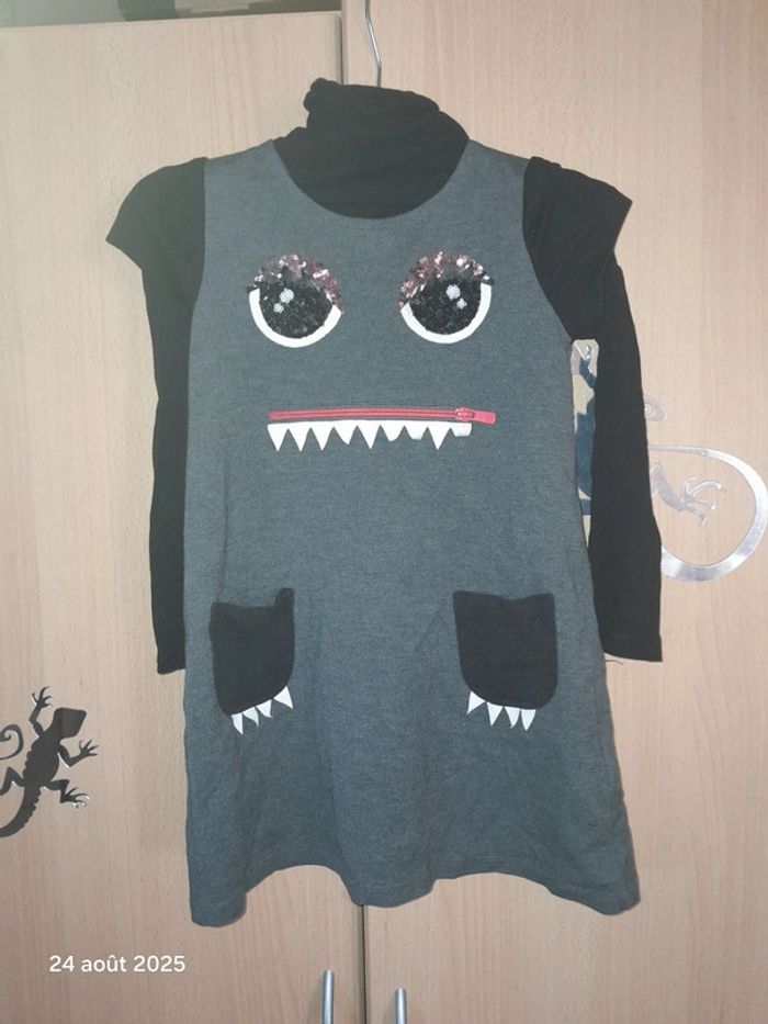 Robe ensemble hiver halloween