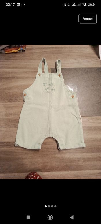 Salopette petit Béguin 3 ans