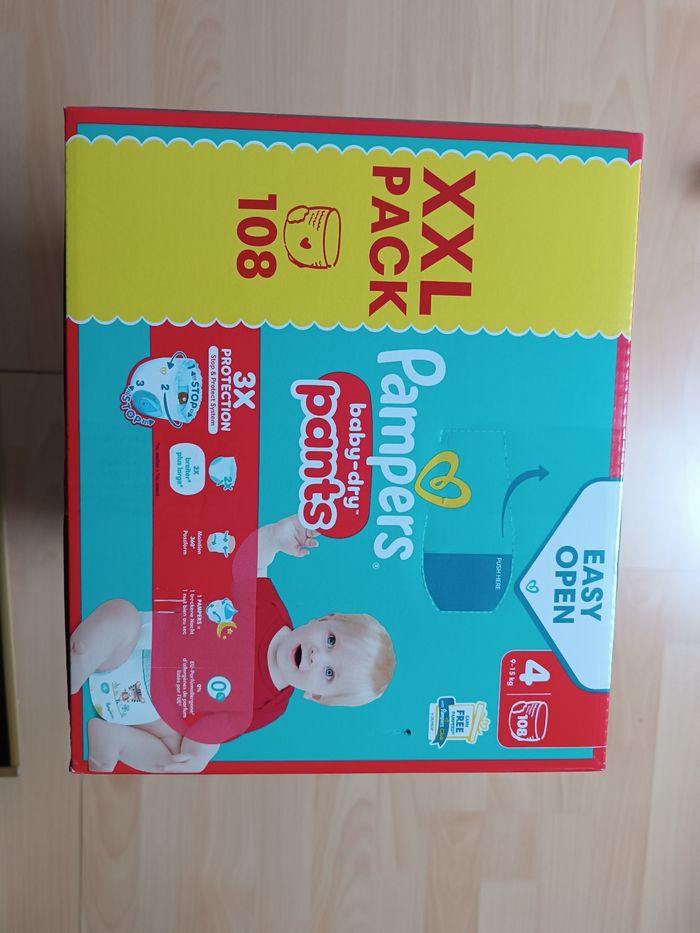 Pampers 108 pants T4 - photo numéro 2