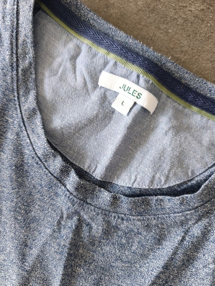 T-shirt manches courtes bicolore Taille L - photo numéro 3