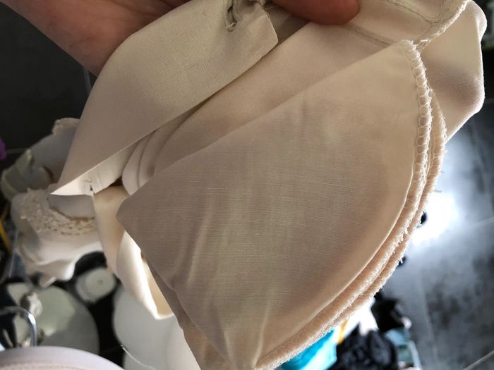 Chemise vintage crème à guipures 48 Damart très bon état - photo numéro 19