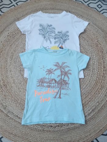 Lot de 2 tee-shirts Zeeman 110/116 cm