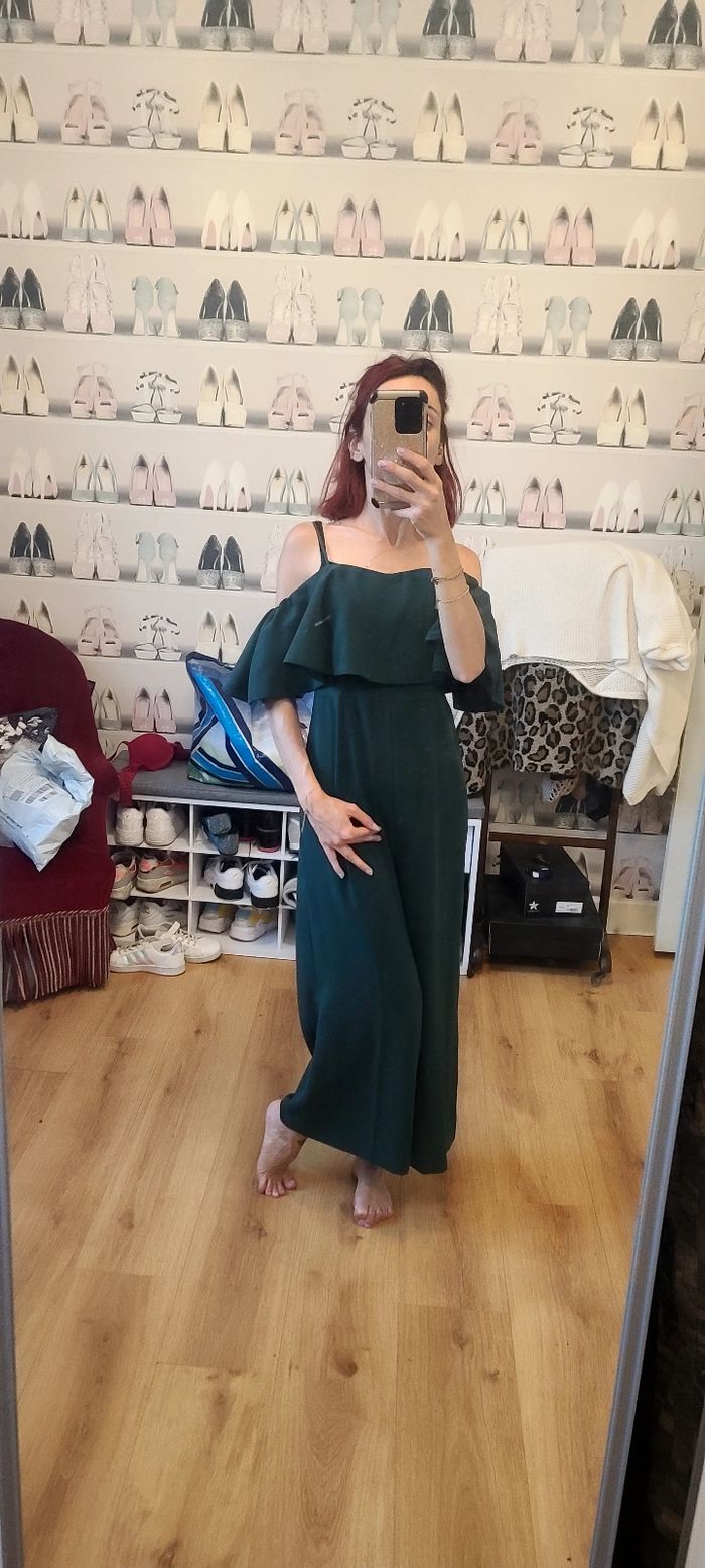 Combinaison femme verte. - photo numéro 4