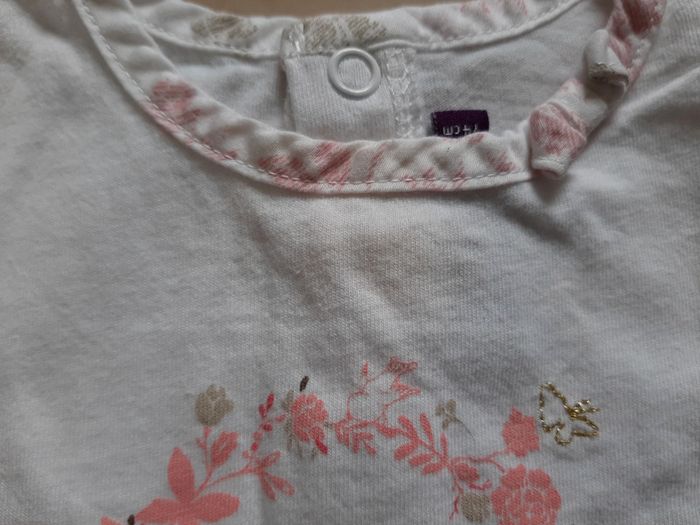 Lot de 6 tee shirts fille 12 mois - photo numéro 6