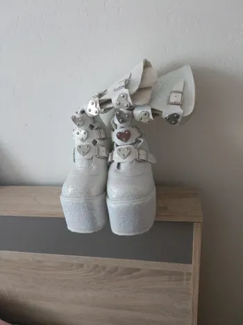 Magnifiques bottes plateforme