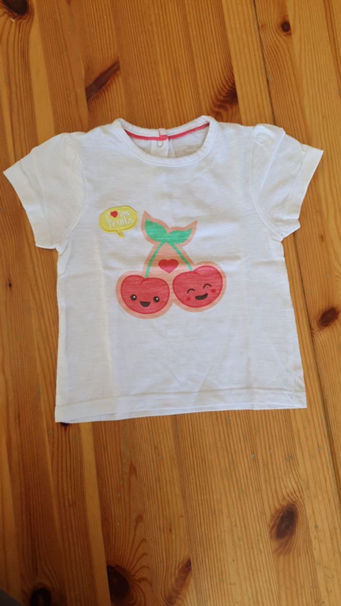 Tee-shirt mc - 18 mois