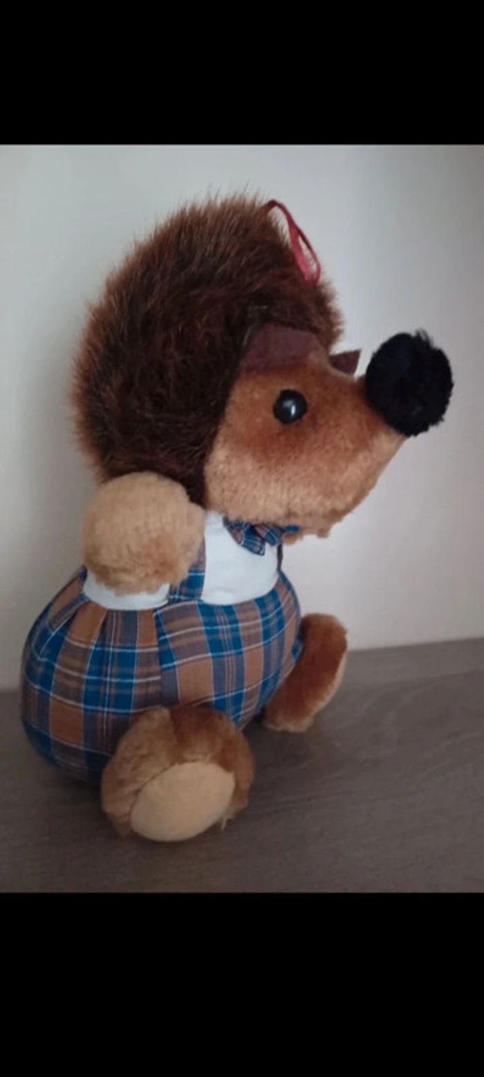 Hérisson en salopette Neuf Idée cadeau 🎁