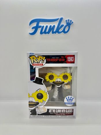 Funko Pop Terrifier Art The Clown With Glasses 1593 Funko Exclusive