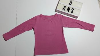 T-shirt manches longues 3 ans