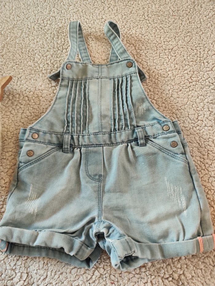 Salopette short 3 ans - photo numéro 2
