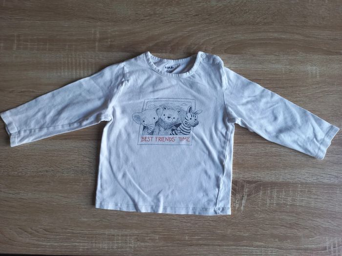 t-shirt manches longues 24 mois