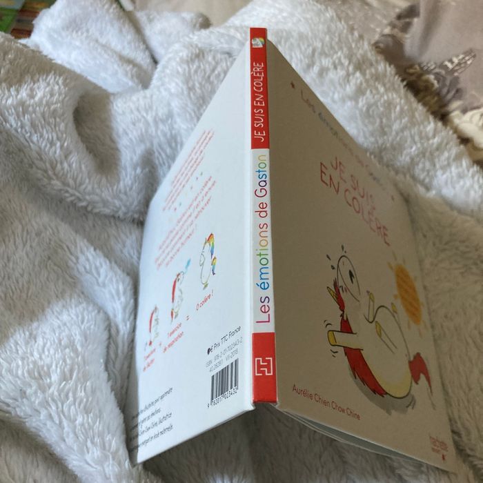 Livre les émotions de Gaston, je suis en colère - photo numéro 3