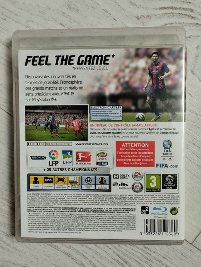 Jeu Fifa 15 - photo numéro 2
