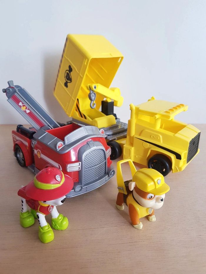 2 véhicules Paw Patrol Ruben et Marcus - photo numéro 9