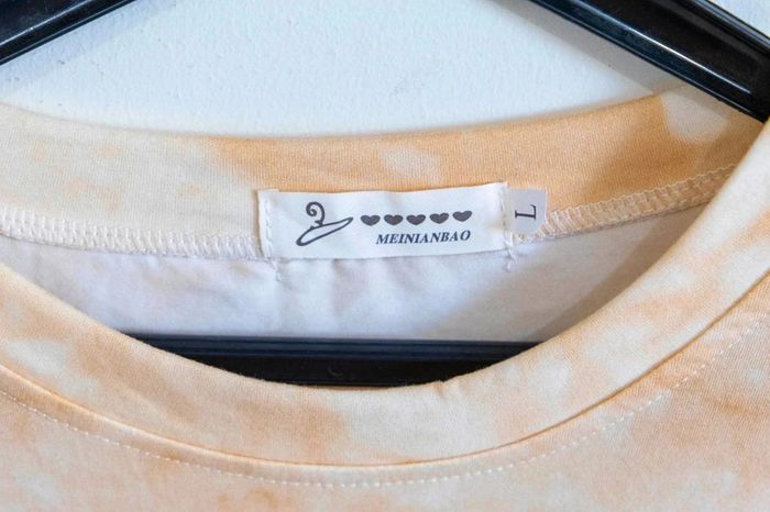 C50 t-shirt beige Meinianbao L - photo numéro 3
