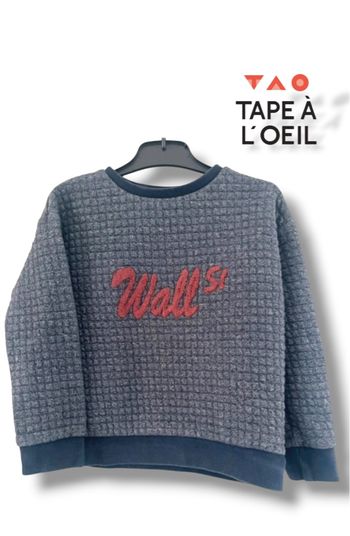 Pull - Sweat garçon / gris / 4ans - 105cm / Tape à l'œil