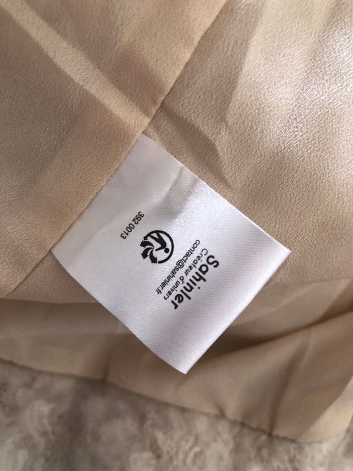 Manteau en fausse fourrure 🧥 • Crème/blanc • Taille XL • Neuf avec étiquette - photo numéro 9