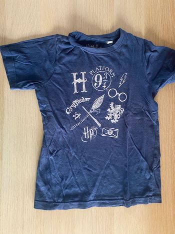 T-shirt 8 ans Harry Potter bleu gryffondor