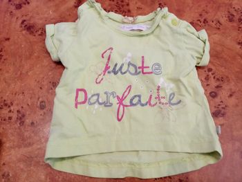 T shirt 3 mois fille