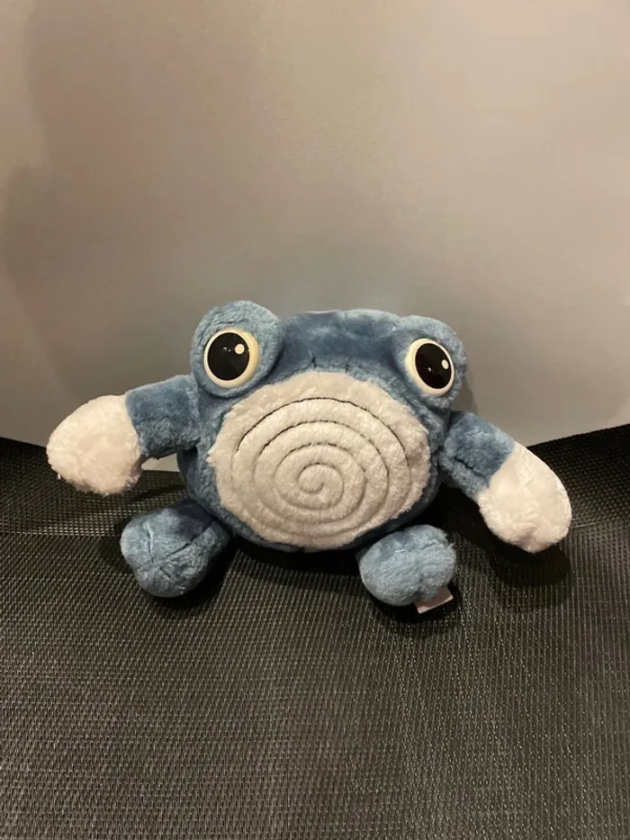 Pokémon Peluche vintage Tetarte Poliwhirl 16cm Nintendo Hasbro créatures game freak officielle 1999 - photo numéro 9