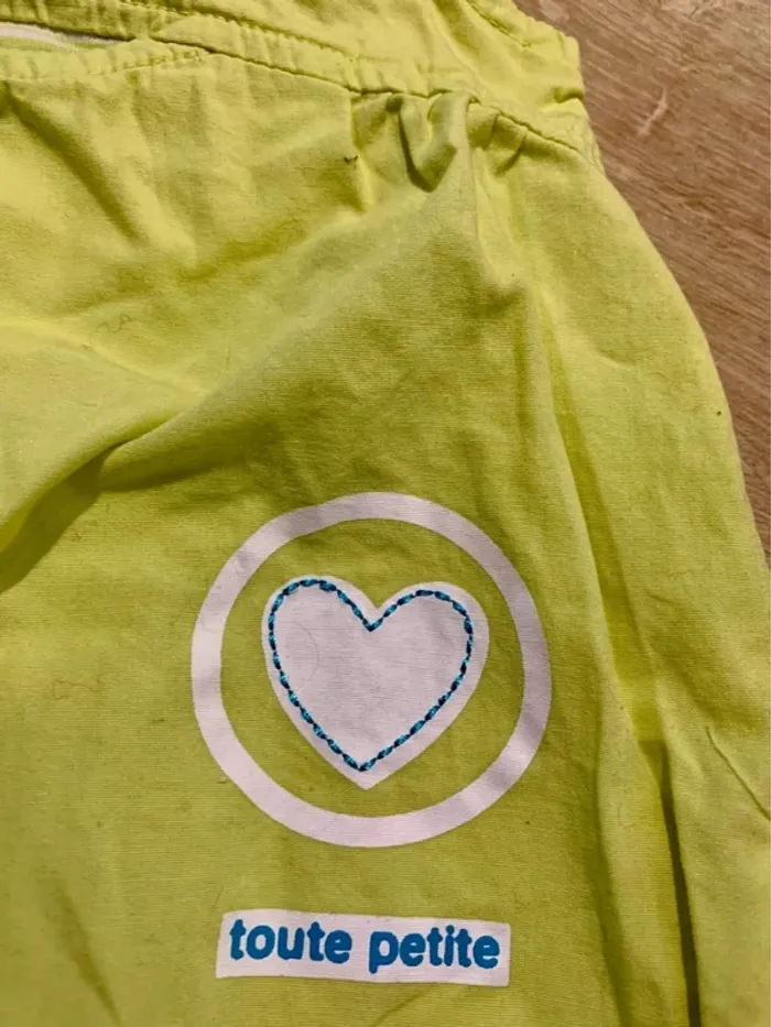 Petite robe verte La compagnie des petits - 6mois - photo numéro 2