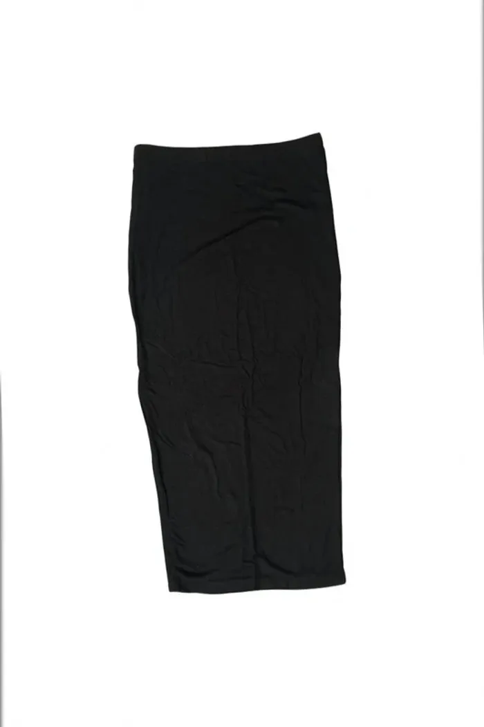 Jolie Jupe crayon noir mi longue Small 36