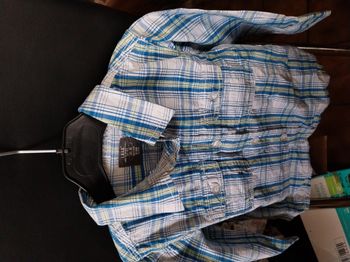 Chemise manches longues à carreaux - LOGG