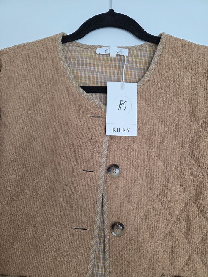 Veste matelassée camel Kilky Taille M - photo numéro 5