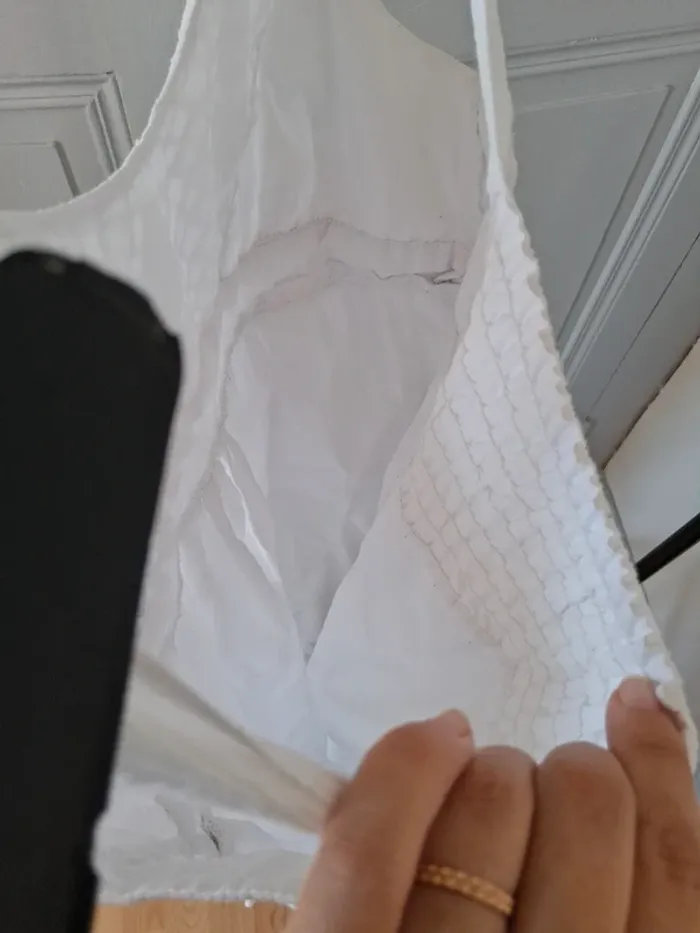 Robe blanche style bohème - photo numéro 5