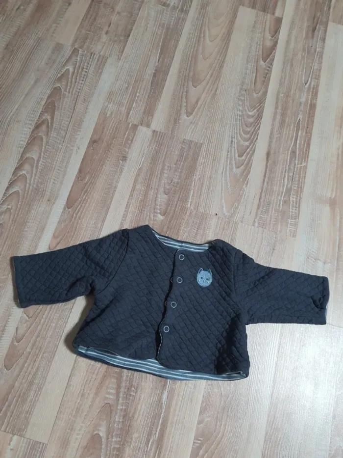 Veste bleu marine Obaibi 1 mois