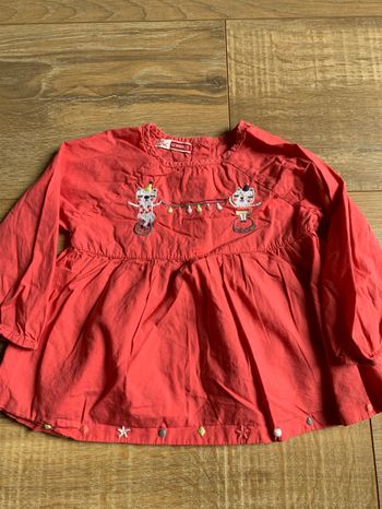 Blouse fille 12 mois