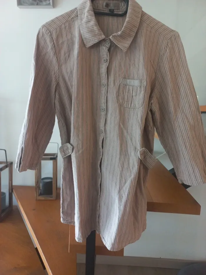 Chemise lin Kiabi - photo numéro 4