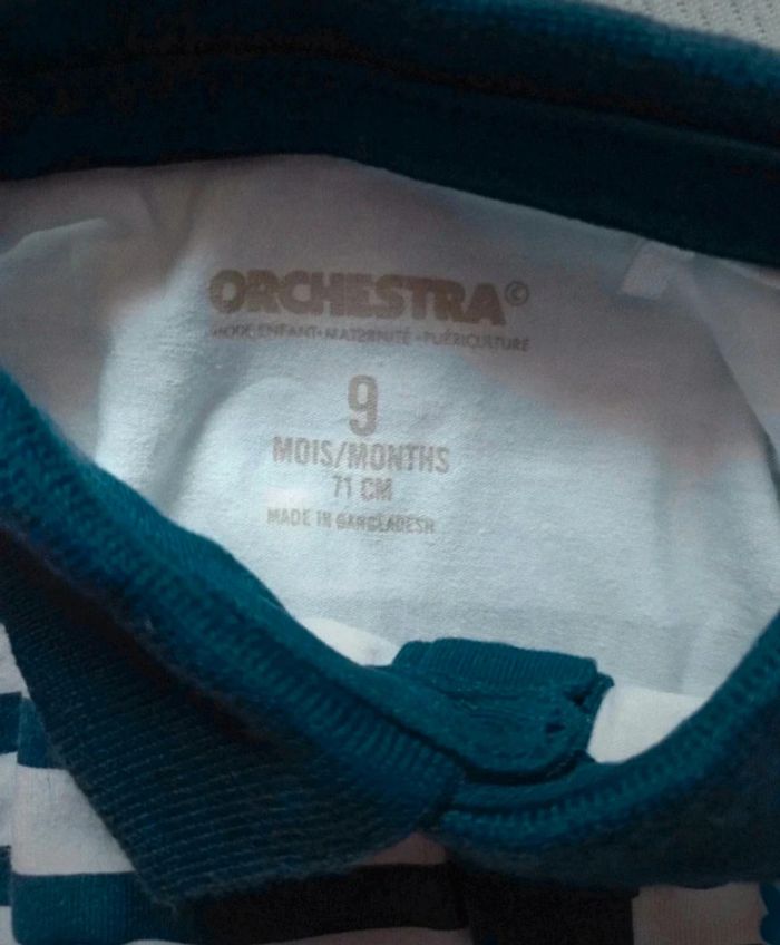 2 t-shirts pour petits marins 9 mois - photo numéro 4