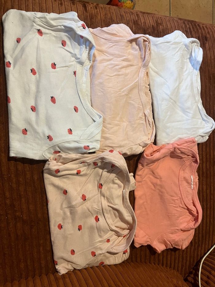 Bodys manches longues 3 mois