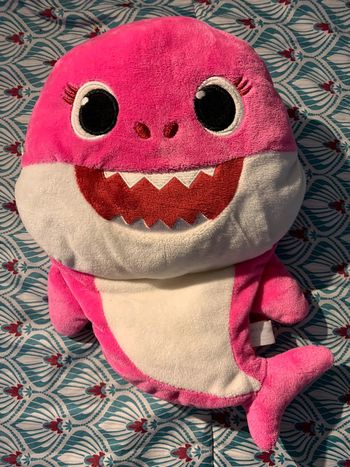 Sac à dos rose baby shark