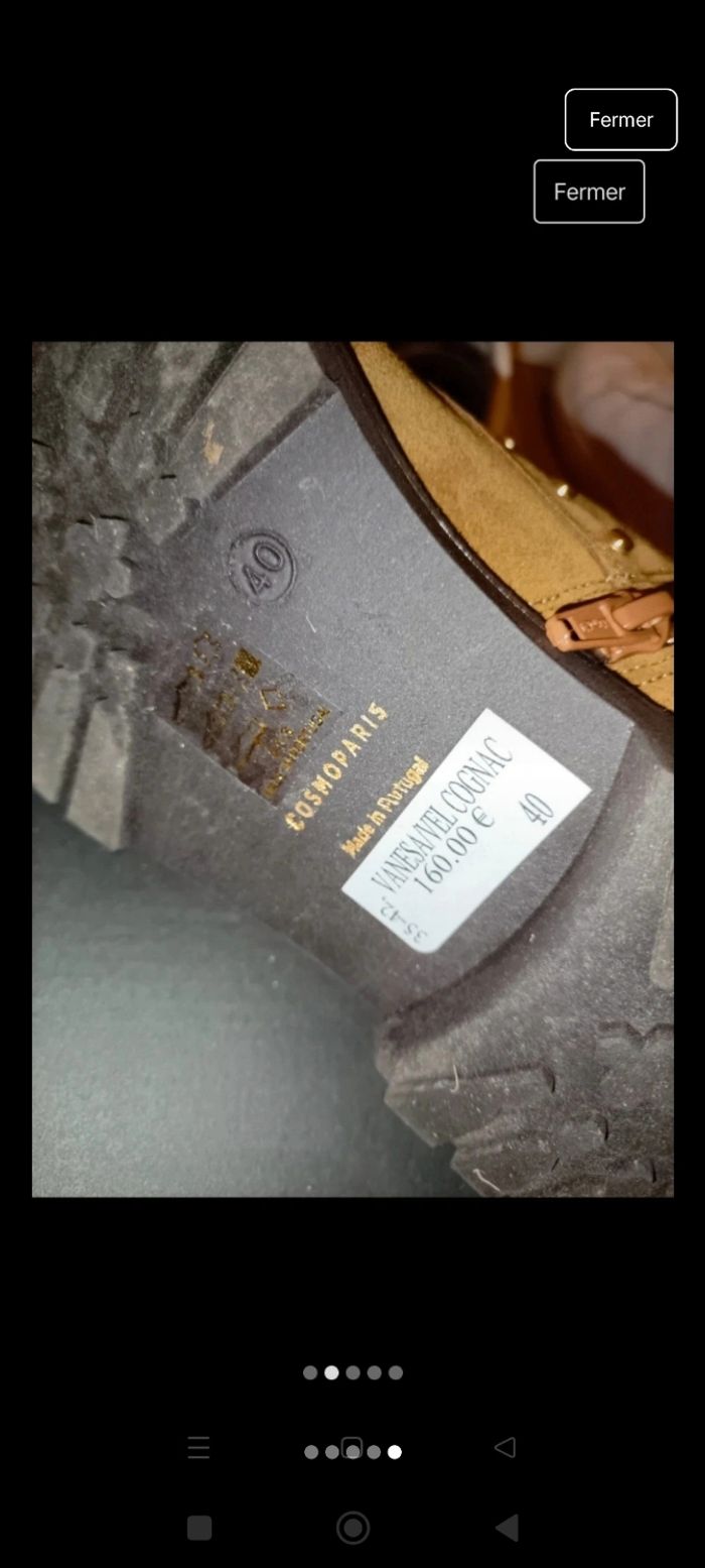 Bottines en daim - photo numéro 4