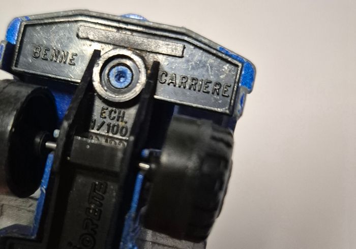 Majorette camion benne basculante miniature 1/60 – Made in France - photo numéro 7