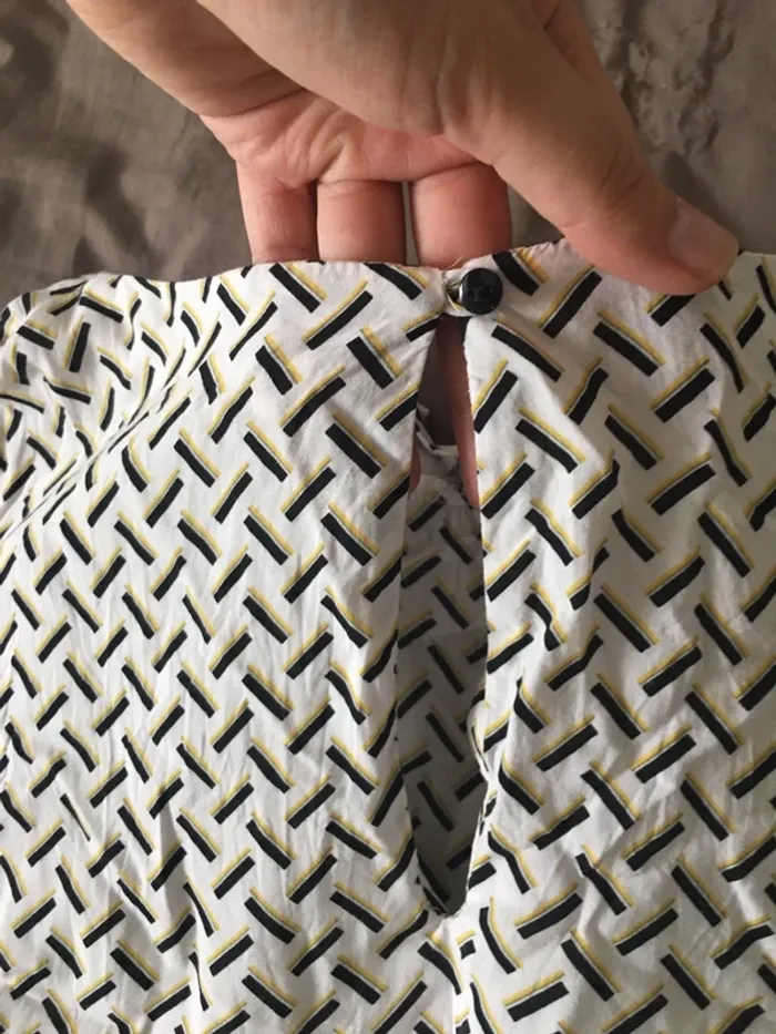 Chemisier manches courtes camaïeu - photo numéro 4