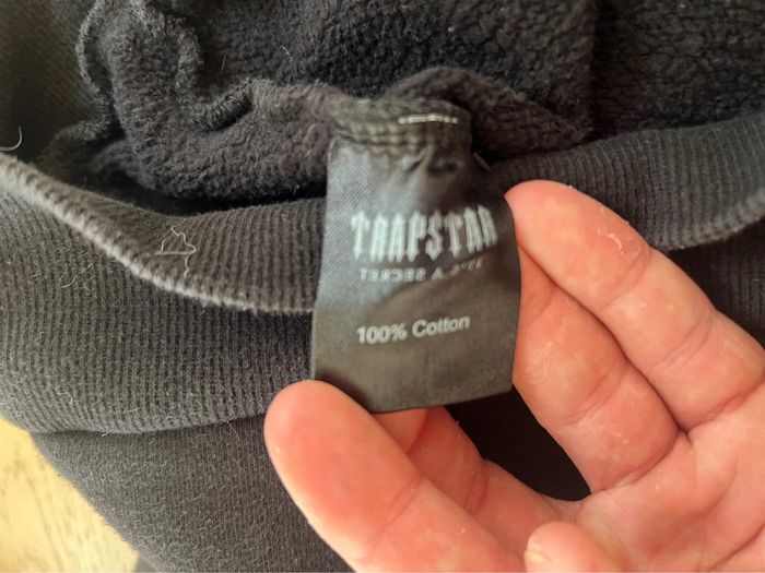 sweat noir trapstar taille L - photo numéro 5