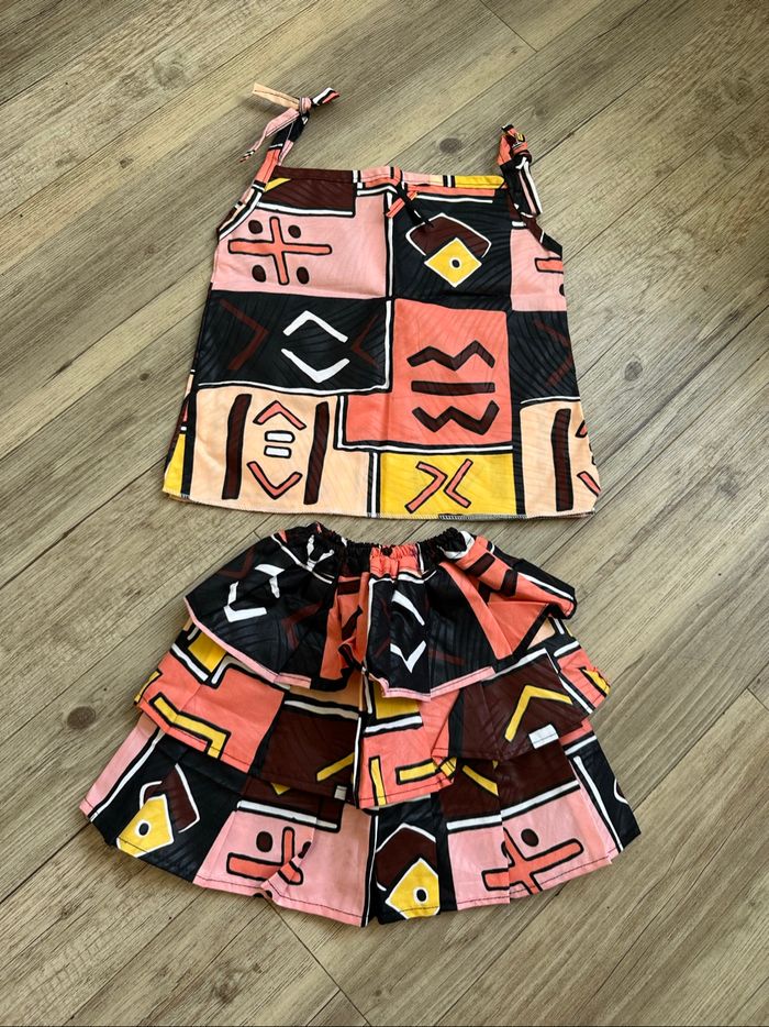 Ensemble jupe et top wax 3 ans fille