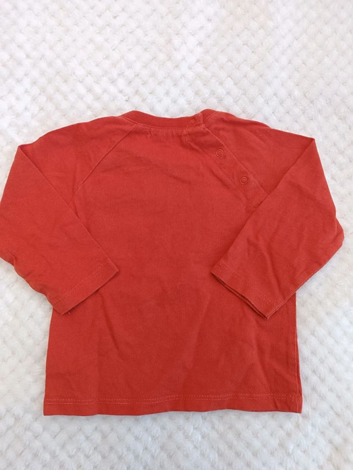 🔸T-shirt Manches Longues Kitchoun – 9 mois 🔸 - photo numéro 4