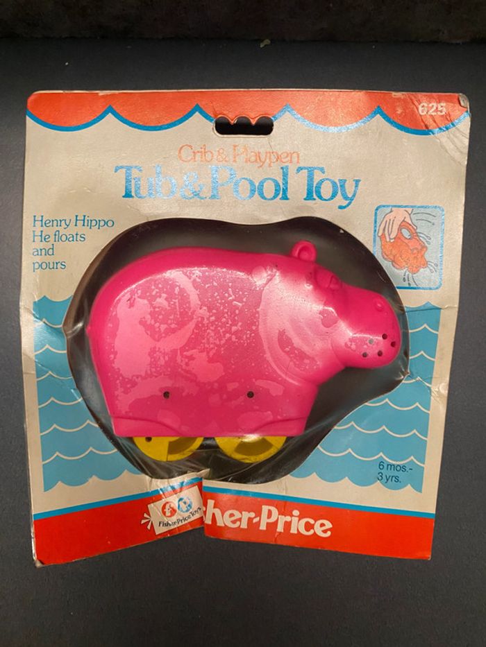 pas d envoie avec homerr fisher price 1978 henry hippo
