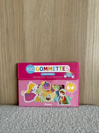 Pochette autocollants les princesses