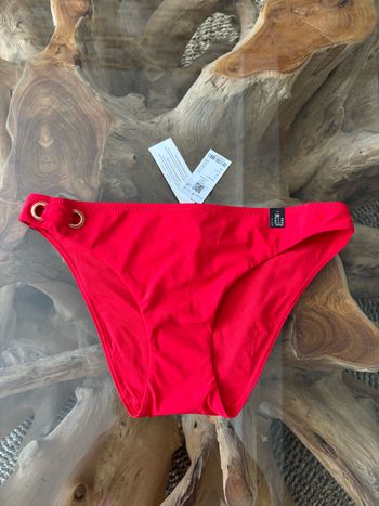 Bas de maillot de bain Etam rouge