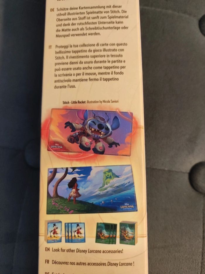 Tapis de jeu/playmat Lorcana Stitch chapitre 3-
Disney Ravensburger - photo numéro 3