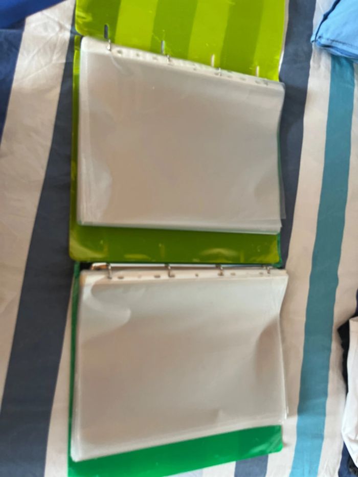 Pochettes plastiques