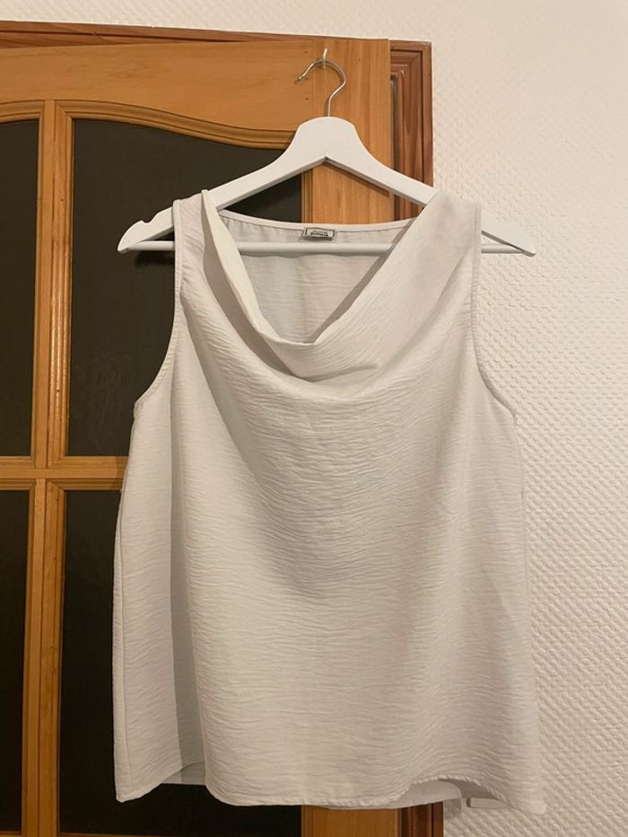 Lot de 2 blouses légères blanches - photo numéro 5